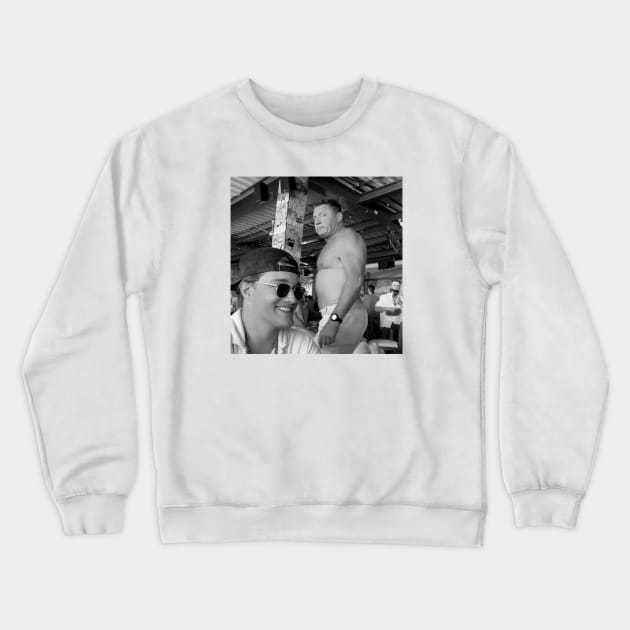 Coach O Stare Crewneck Sweatshirt by One Team One Podcast